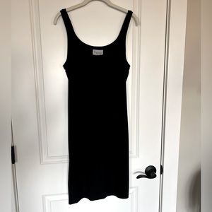 NWOT LYNN RITCHIE SILVER DRESS SZ M